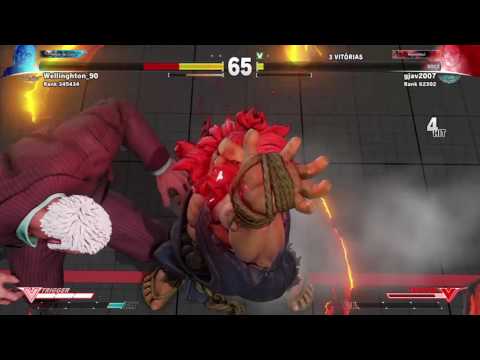 Street Fighter V - Almost a Highlight XD Akuma VS Urien Ranked Match