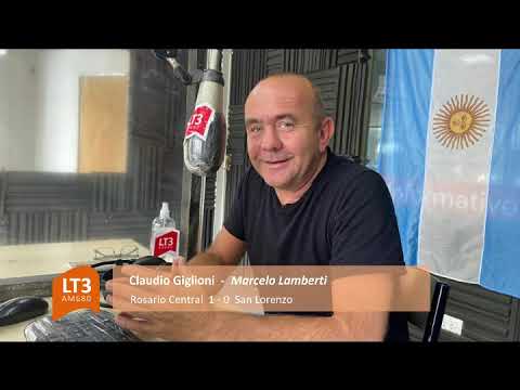 Boletín de Calificaciones Central 1-0 San Lorenzo (Marcelo Lamberti en LT3 AM 680)