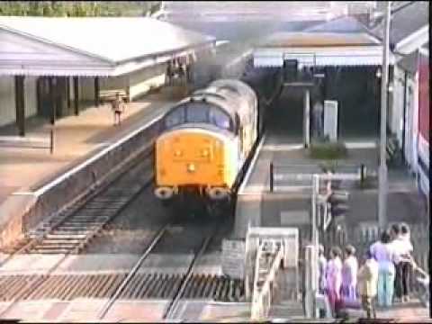 Class 37 power Mega thrash departure from Paignton.wmv