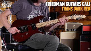 Video thumbnail for No Talking...Just Tones | Friedman Guitars Cali | Maple - Trans Dark Red by Peach Guitars