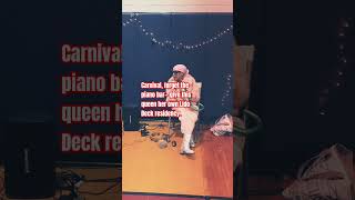 Move over cruise ship bands — this icon just set the new standard for onboard entertainment!