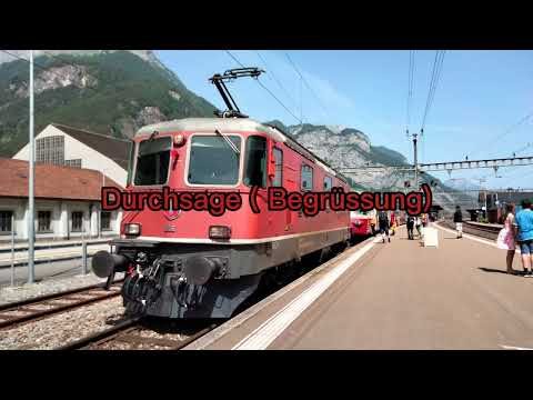 der IC 3 Von Zürich nach Chur