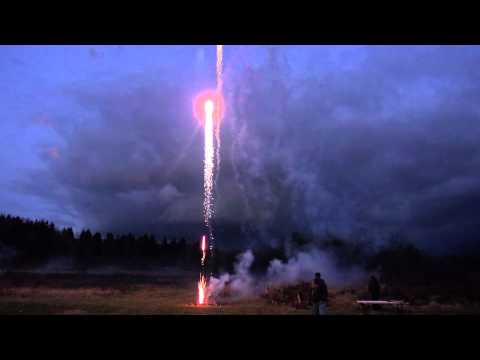 Patriotic Comets  - 200G 1.4G Cake  Red, White, and Blue