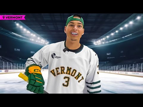 My First Time Playing Hockey With A D1 Team..