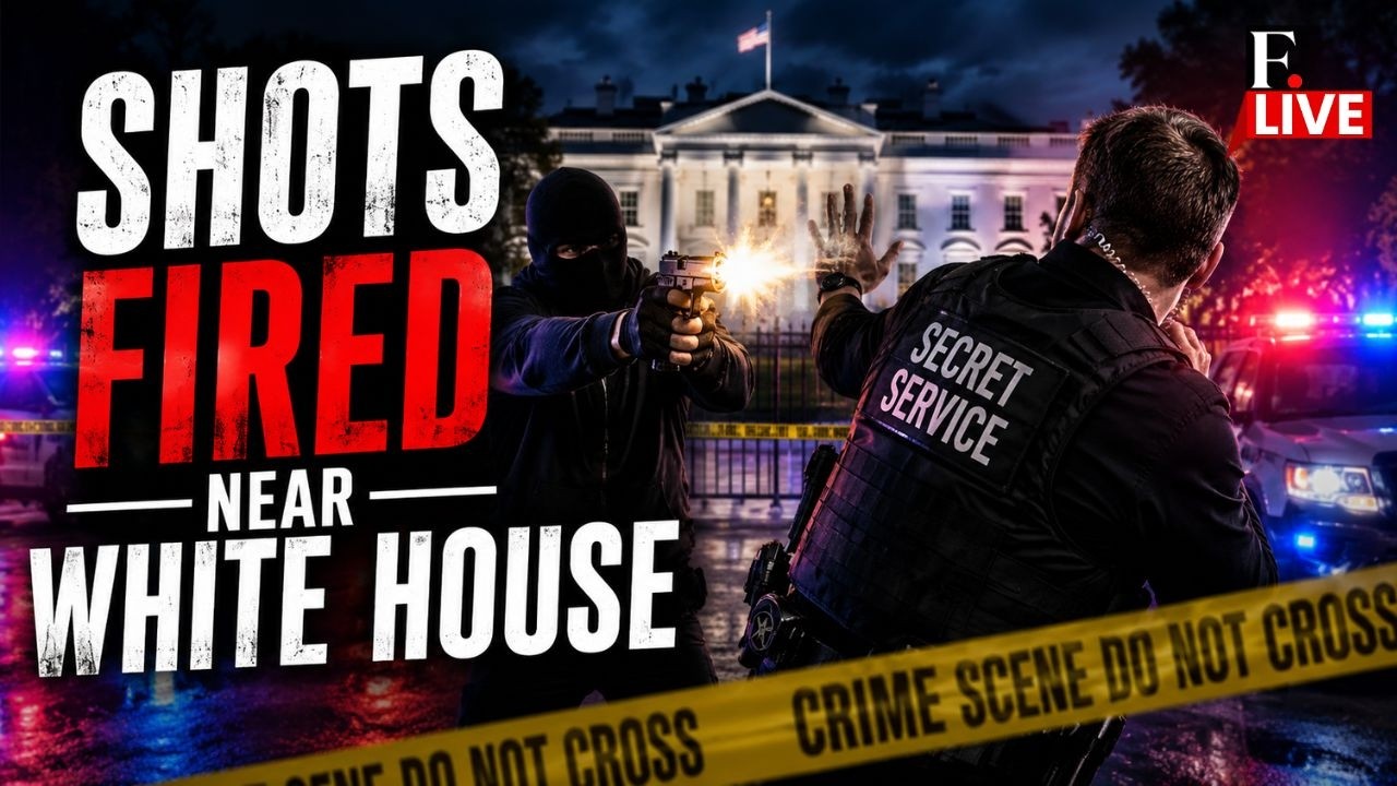 BREAKING LIVE: Multiple Shots Fired Near White House | Trump Safe: Reports