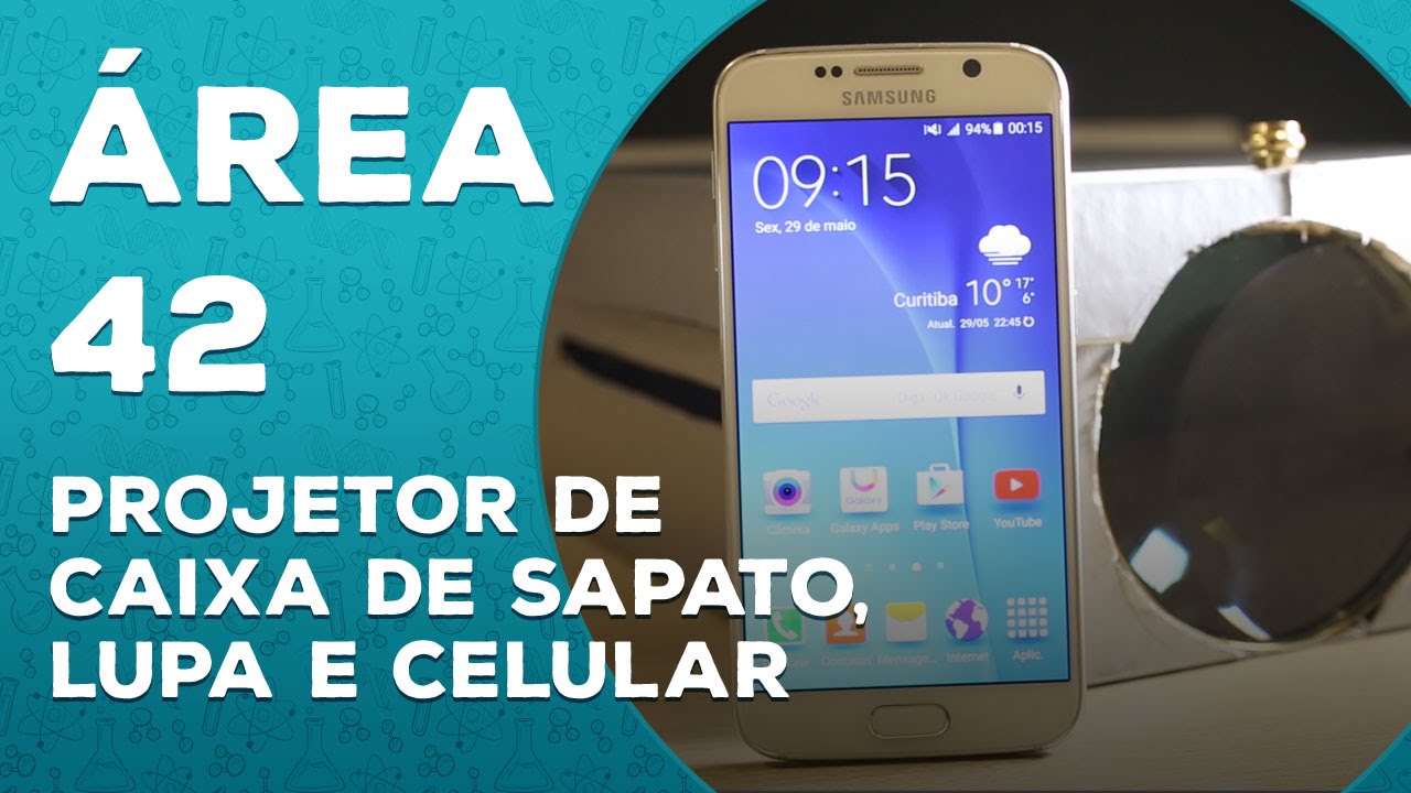 Como fazer um projetor usando caixa de  sapato, lupa e celular [Área 42] - TecMundo
