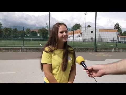 Tisa Podkrajšek, branilka ŽNK Radomlje Medex, po tekmi z ŽNK Doxakey