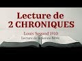 2 CHRONIQUES (Bible Louis Segond 1910)