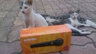 Video thumbnail for Shure SV 200 microphone unboxing and overview by sanket jadhav