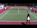 Caitlin Jones College Tennis Video