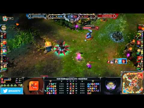 Copenhagen Wolves Vs. Avalanche Prime Map 1 - Grand-final - EUW Challenger Series #14