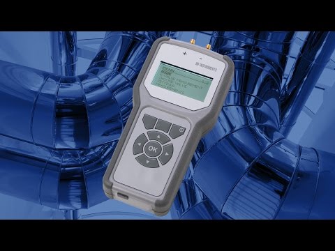 PHM-V1 Micromanometer - Measuring and adjusting air diffusers and valves