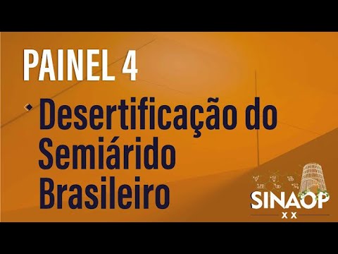 P13 – “A Ação Conjunta do TCE-PB e da Rede Integrar sobre a Desertificação do Semiárido Brasileiro”