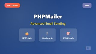 Download the video "PHP Email Tutorial: Sending Emails with PHPMailer (Beginner's Guide)"