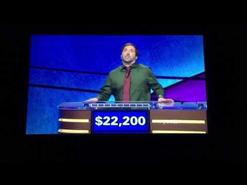 Double Jeopardy Season 36, Jason Zuffranieri’s 12TH GAME - 3rd Daily Double (9/16/19)