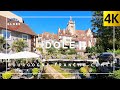 FRANCE DOLE In Summer Full Complete Walk Around Tour Of A Beautiful Charming City Centre 4K