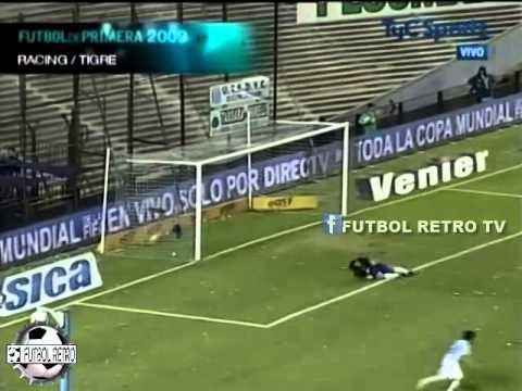 Racing 1 vs Tigre 0 Torneo Apertura 2009