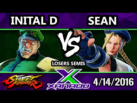 F@X 145 - Sean (Cammy) Vs. Initial D (Bison) SFV Losers Semis - Street Fight V