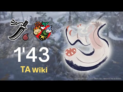 [MHR:SB|PC] MR KhEZu LS/太刀 Solo TA Wiki rules 1'43'85