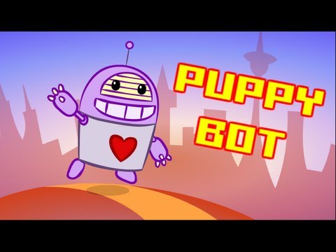 Puppy Bot : animated music video : MrWeebl