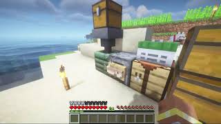 マインクラフト　黄昏と釣りと僕