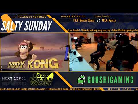 SS175 [Wii U] - PBLK  Benson Obama () vs PBLK  Russky () - Losers Quarters(1)