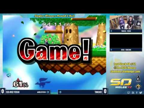 LSSD #32 Singles WR2: Yoshi vs. TinoJoe - SSBM