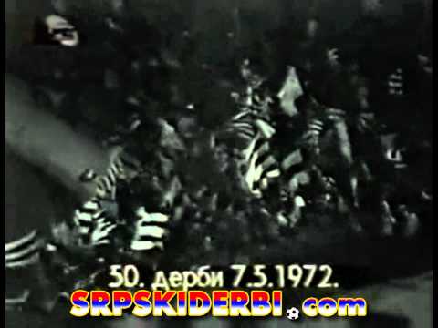 50. Veciti Derbi / Crvena Zvezda - Partizan 1:1 (07.05.1972)