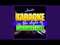 Right Before Your Eyes (In the Style of Hoobastank) (Instrumental Version)