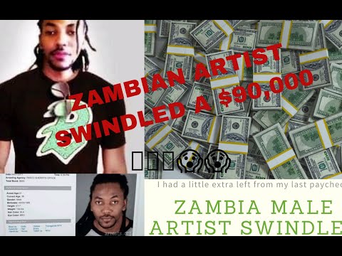 Zambian famous Artists/musician Swindled A white lady $90,000.jay whyson
