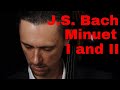 J.S. Bach Minuet I and II from Cello Suite no.1 in SLOW TEMPO | Suzuki Cello Book 4