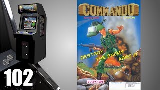 Commando [102] Arcade Longplay/Walkthrough/Playthrough (FULL GAME)