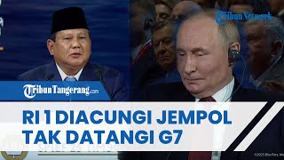 Prabowo Dapat Acungan Jempol & Tepuk Tangan dari Putin Gegara Klarifikasi Tak Hadiri Acara G7