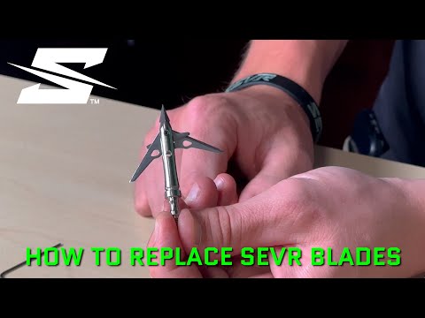 SEVR // How To Replace Broadhead Blades