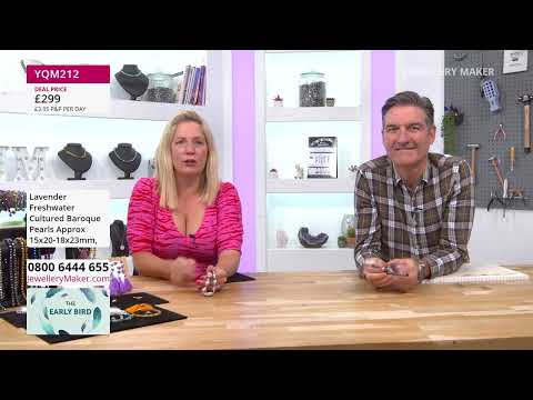 Jewellery Maker Live 17/08/23 -- With Carol Roache GIA AJP & Mark Smith