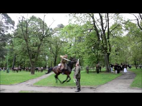 Szwadron Kawalerii im.10 Pułku Ułanów Litewskich - pokaz sprawności Białystok