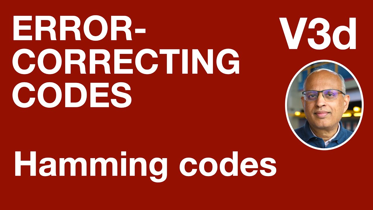 V3d: Hamming codes (Error-Correcting Codes)