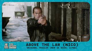 ABOVE THE LAW (aka NICO) | Original Trailer New 2K Scan | 1988