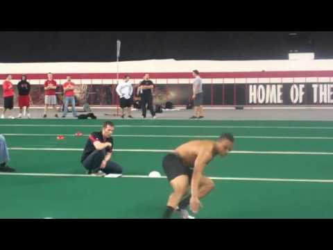 USD Pro Day: Dale Moss (SDSU)