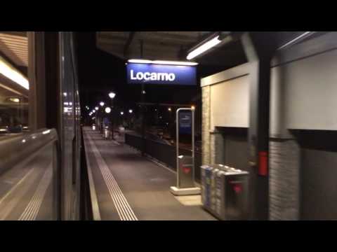 Abfahrt von Locarno mit IR 2310 nach Basel SBB