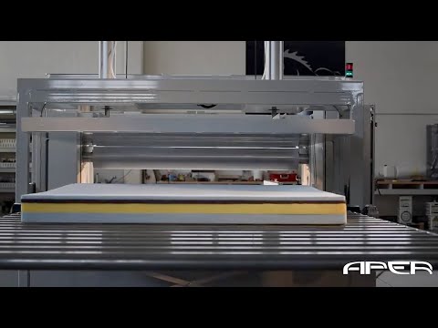 Aper - Rollers laminating gluing machine -