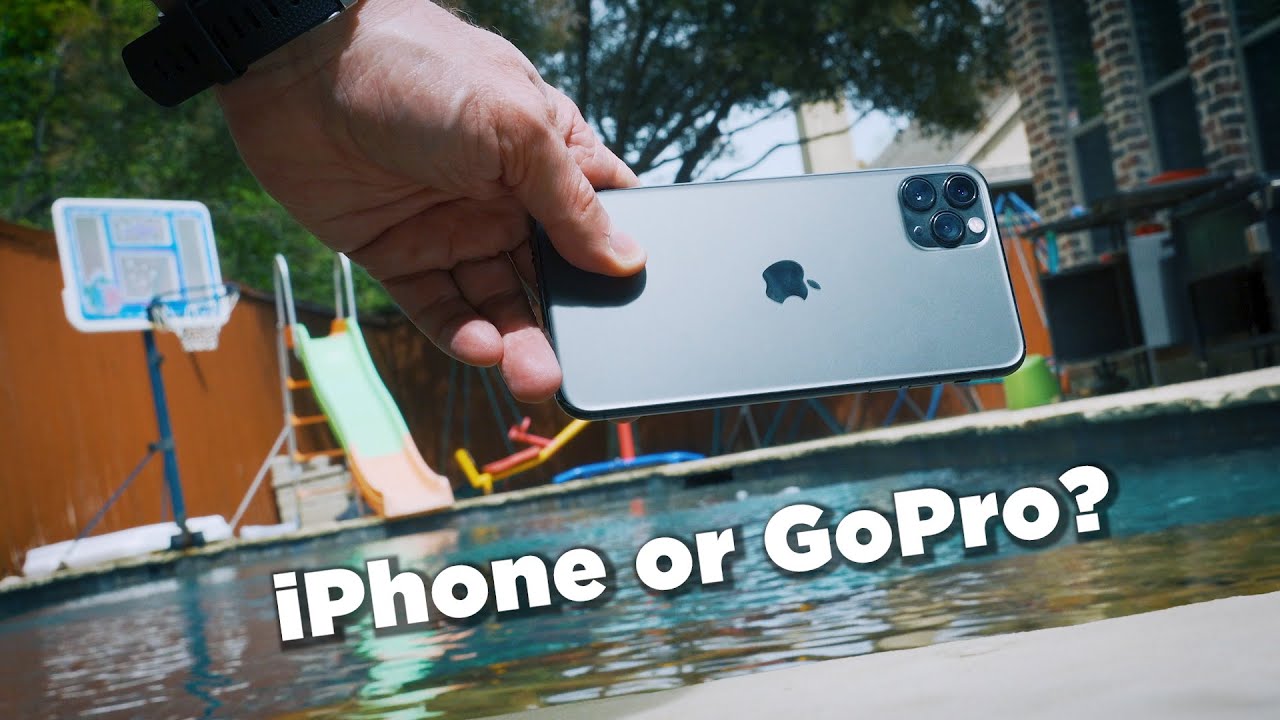 Shooting UNDERWATER with an iPhone 11 Pro Max?