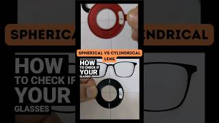 How to check if your eye glasses have cylindrical power? 🕶️