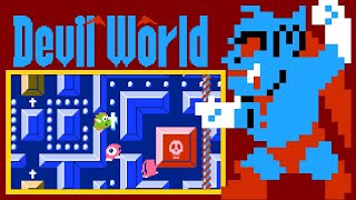 Devil World (FC · Famicom) video game | 25-round session 🎮