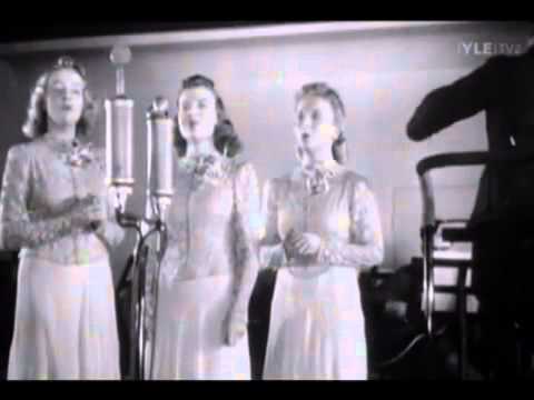 Harmony Sisters - Liisa pien'   Kodin kynttilät (1942) - YouTube.flv