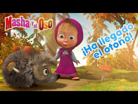 Masha y el Oso -🌧️  ¡Ha llegado el otoño! 🍁🦔