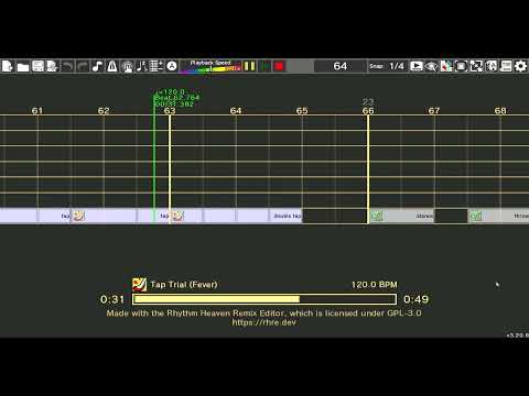 Undertale Yellow 007 - Howdy! | Rhythm Heaven Custom Remix