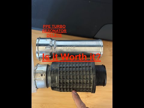Is The PPE Turbo Resonator Delete worth it? 20-23 GM Duramax