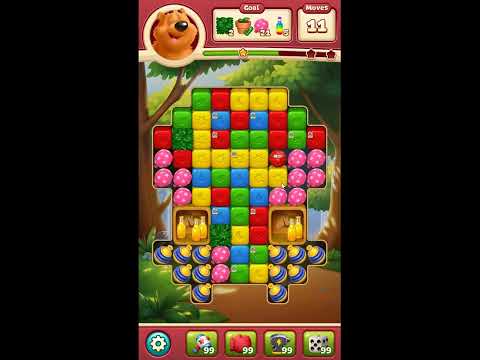 Toon Blast Level 6635 - NO BOOSTERS 🐻🐺🐱 | SKILLGAMING ✔️