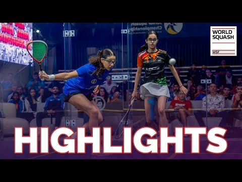 WHAT. A MATCH! 🔥 Singh v Elhammamy | WSF World Junior Championships 2024 | Quarter Final Highlights